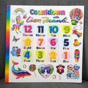 Countdown With Lisa Frank Childrens Book